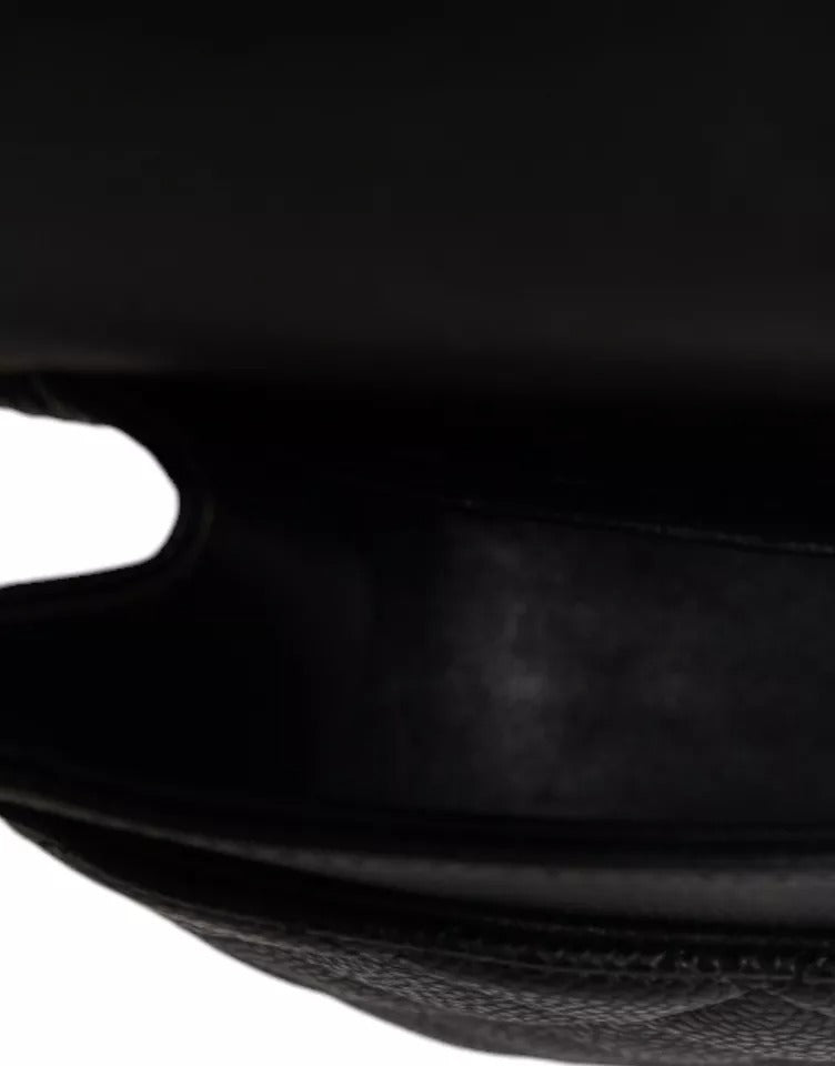 CHANEL - Classic Double Flap Bag I Svart Caviar | Series 11