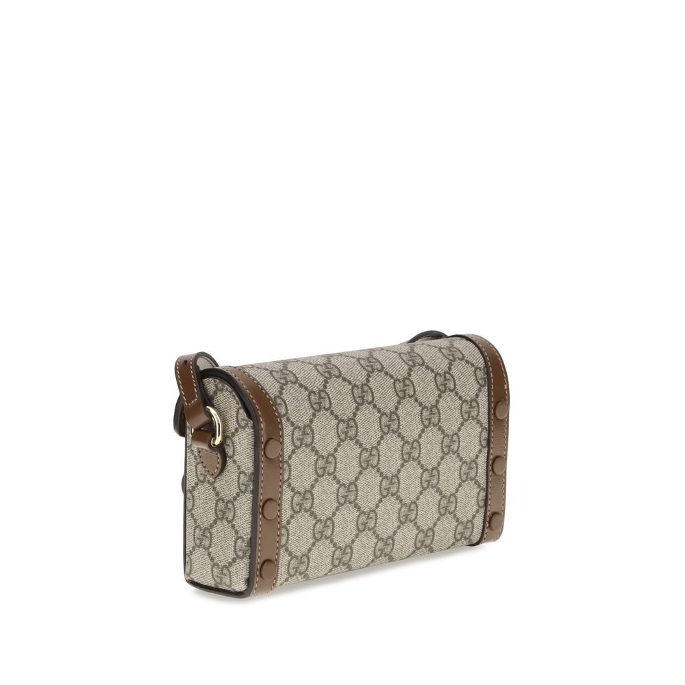 Gucci - Horsebit Mini 1955 Axelremsväska