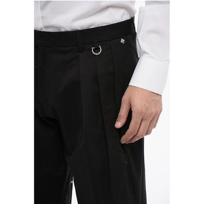 John Richmond Pleated LEXNDER Pants With Stud Details