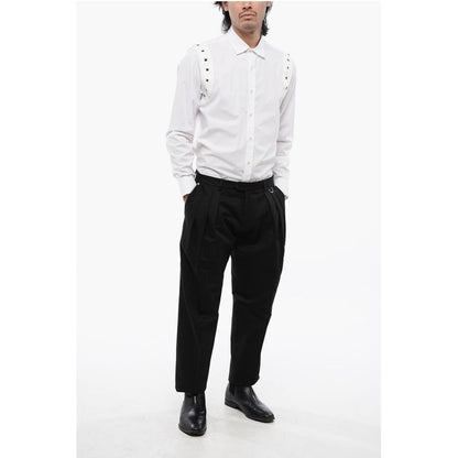 John Richmond Pleated LEXNDER Pants With Stud Details