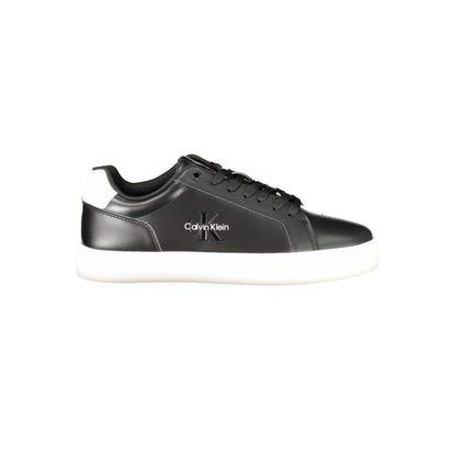 Calvin Klein - Sneakers I Svart läder
