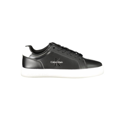 Calvin Klein - Sneakers I Svart läder