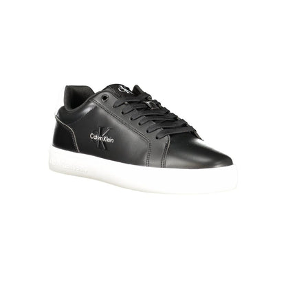 Calvin Klein - Sneakers I Svart läder